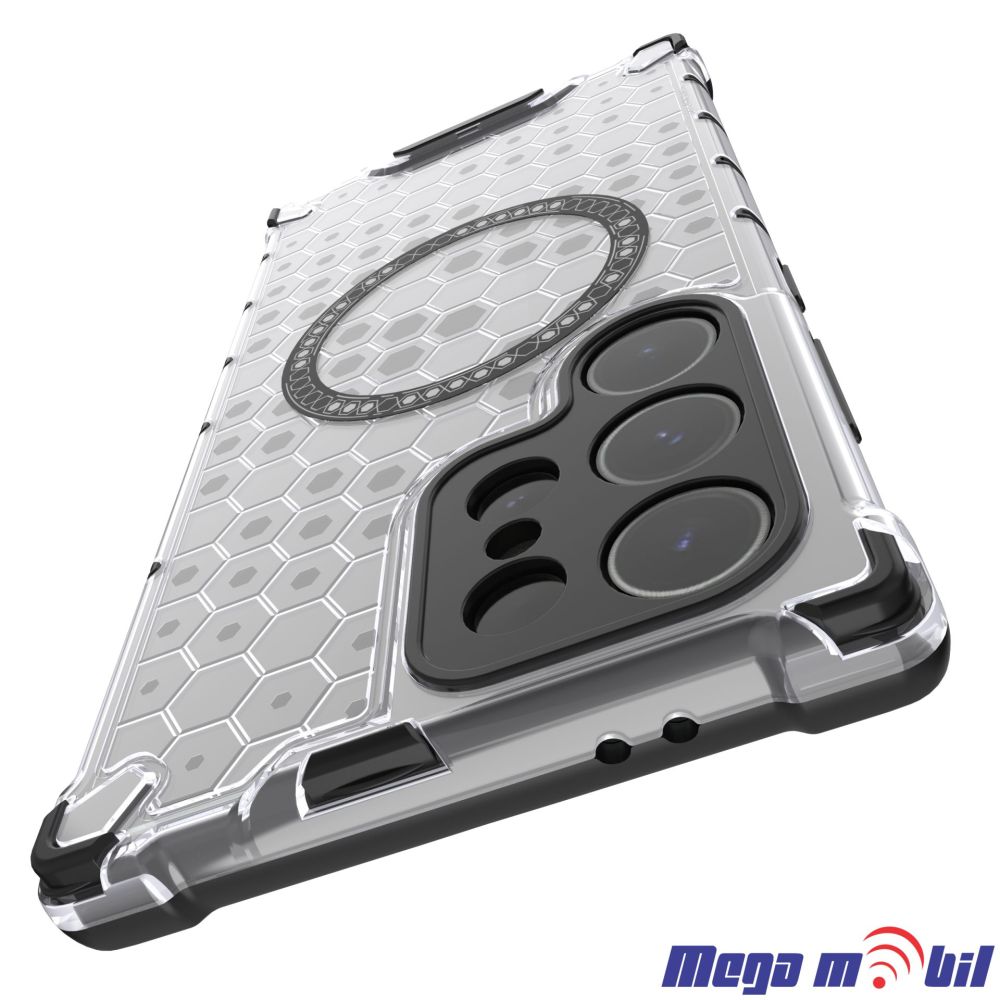 Futrola Samsung S24 Ultra Hexagon transparent